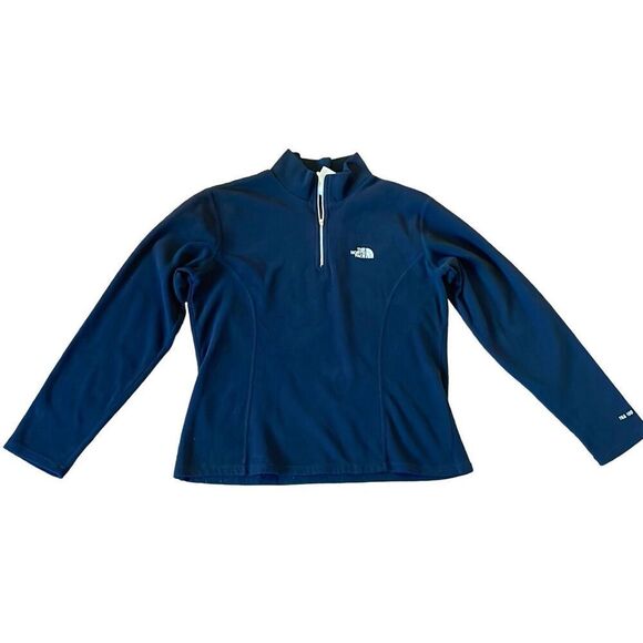 The North Face TKA100 black quarter zip fleece M - Picture 10 of 10